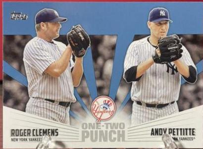 Andy Pettitte, Roger Clemens [Blue] #12P-6