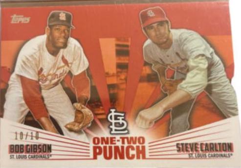 Bob Gibson, Steve Carlton [Red] #12P-22