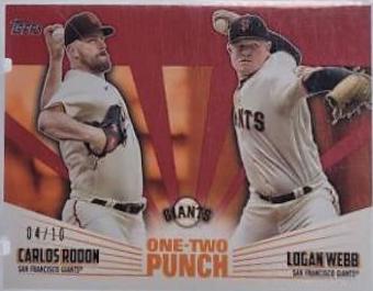 Carlos Rodon, Logan Webb [Red] #12P-11