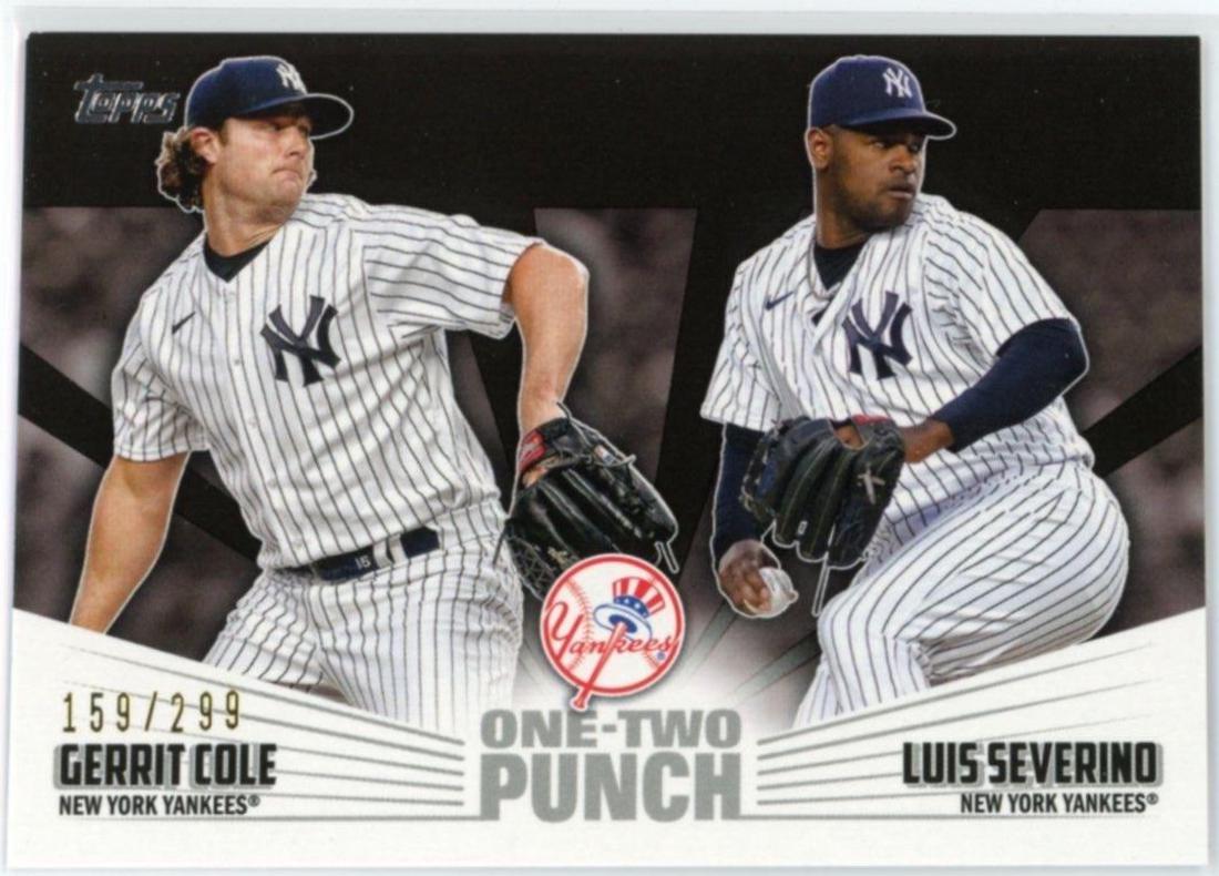 Gerrit Cole, Luis Severino [Black] #12P-8