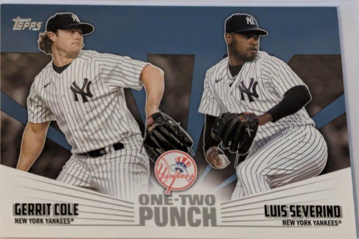 Gerrit Cole, Luis Severino [Blue] #12P-8
