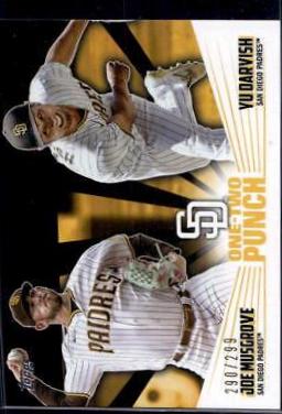Joe Musgrove, Yu Darvish [Black] #12P-14