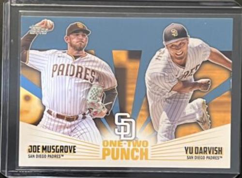 Joe Musgrove, Yu Darvish [Blue] #12P-14