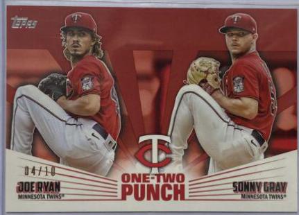 Joe Ryan, Sonny Gray [Red] #12P-12