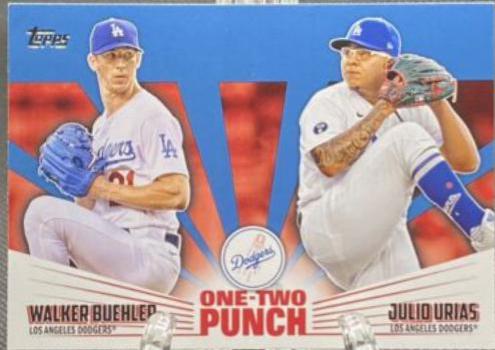 Julio Urias, Walker Buehler [Blue] #12P-3
