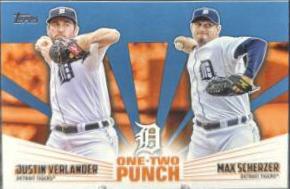 Justin Verlander, Max Scherzer [Blue] #12P-17