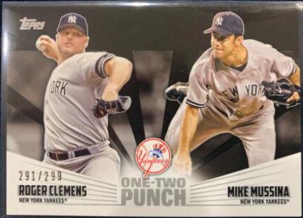 Roger Clemens, Mike Mussina [Black] #12P-21