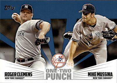 Roger Clemens, Mike Mussina [Blue] #12P-21