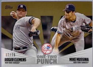 Roger Clemens, Mike Mussina [Gold] #12P-21