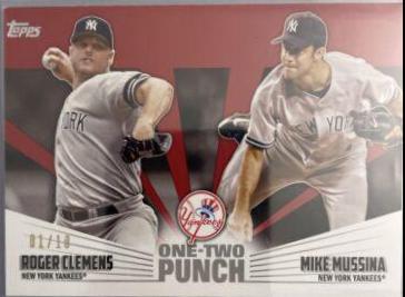 Roger Clemens, Mike Mussina [Red] #12P-21