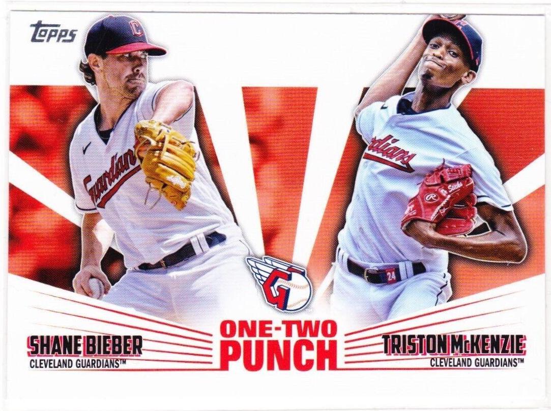 Shane Bieber, Triston McKenzie #12P-13