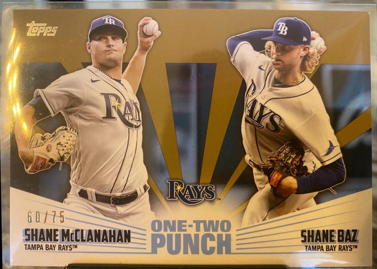 Shane McClanahan, Shane Baz [Gold] #12P-7