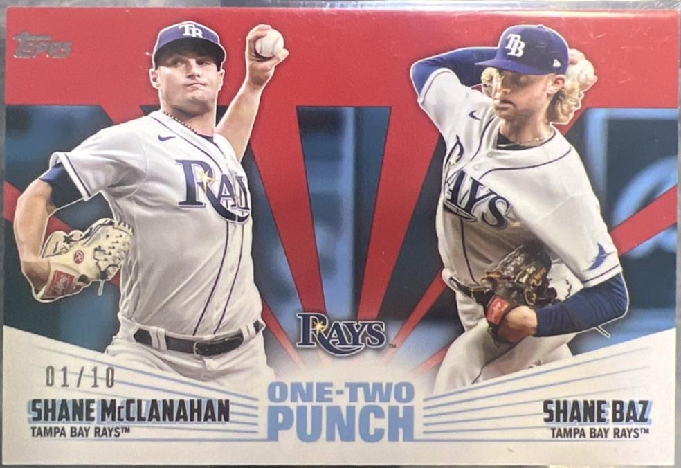Shane McClanahan, Shane Baz [Red] #12P-7