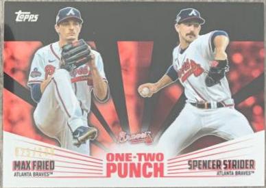 Spencer Strider, Max Fried [Black] #12P-25