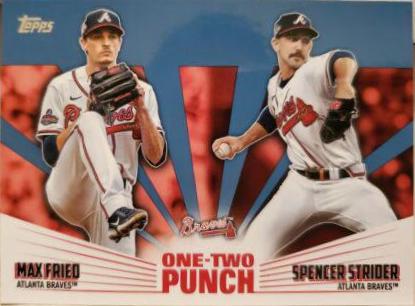 Spencer Strider, Max Fried [Blue] #12P-25