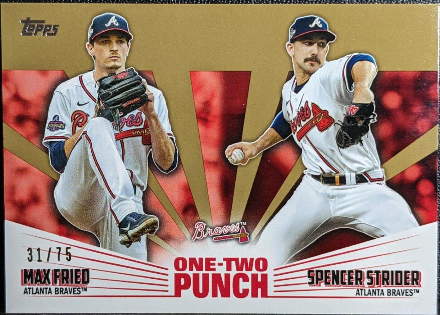 Spencer Strider, Max Fried [Gold] #12P-25