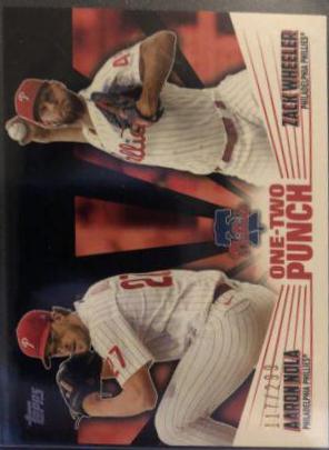 Zack Wheeler, Aaron Nola [Black] #12P-10