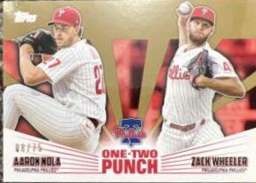 Zack Wheeler, Aaron Nola [Gold] #12P-10