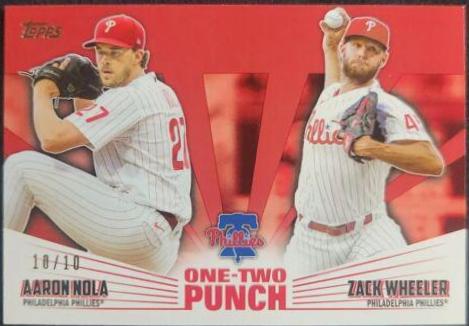 Zack Wheeler, Aaron Nola [Red] #12P-10