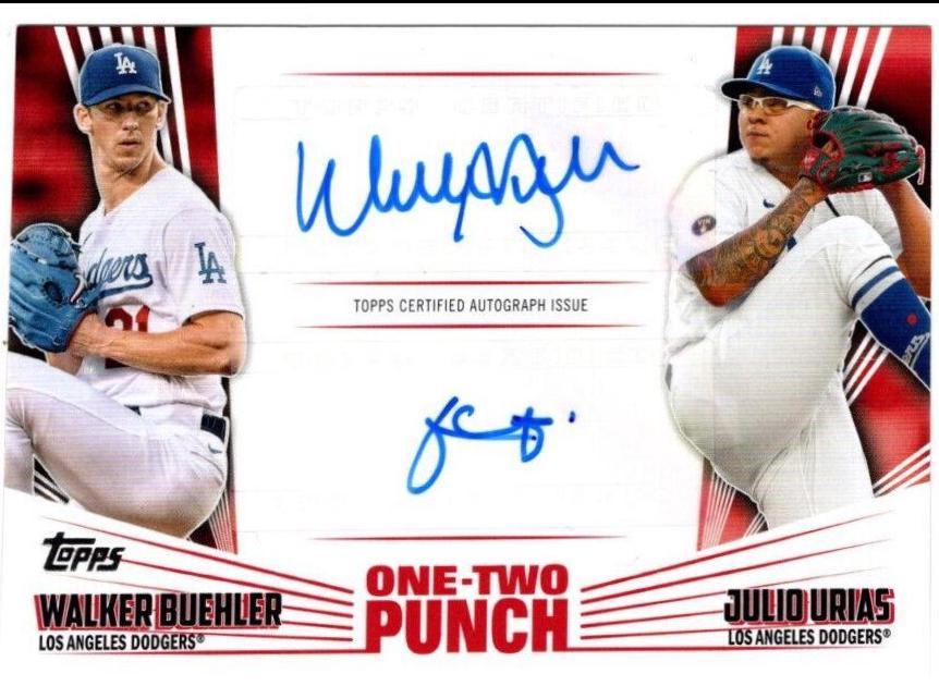 Julio Urias, Walker Buehler #12P-3