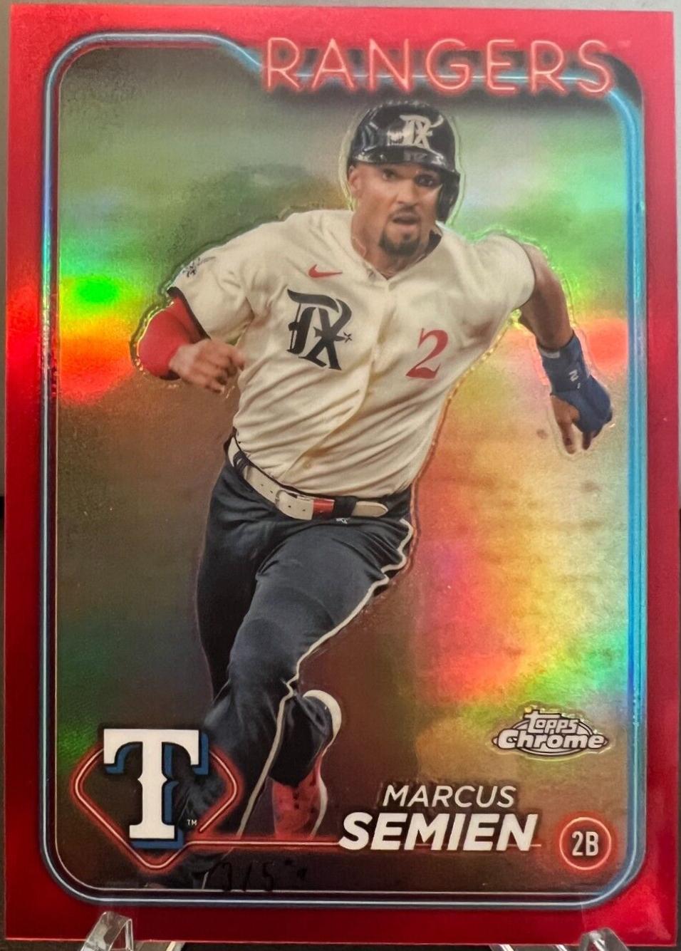 Marcus Semien [Red Refractor] #102