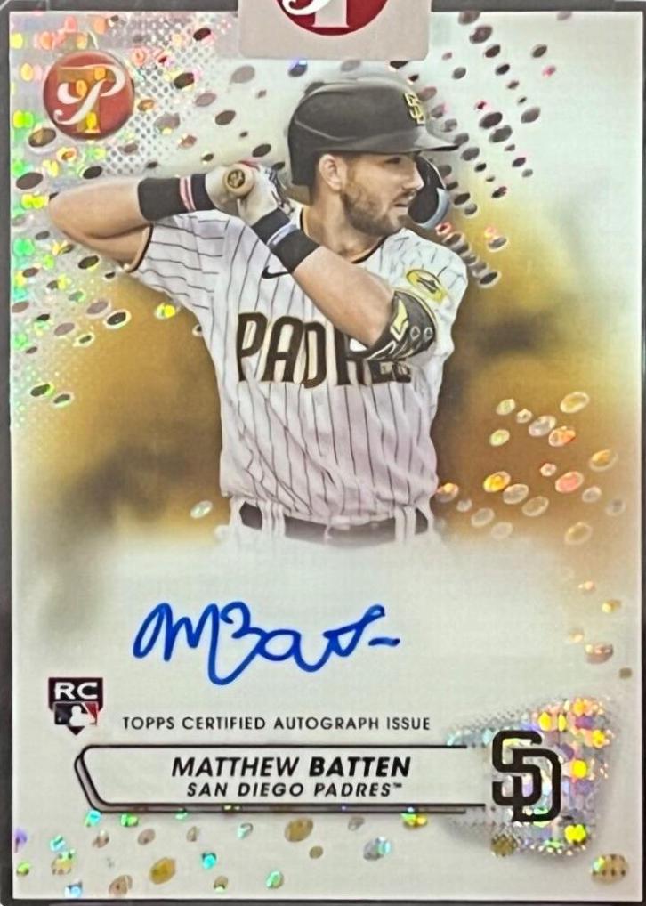 Matthew Batten [Gold] #PA-MB