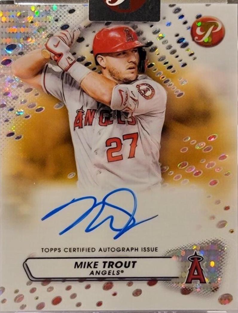 Mike Trout [Gold] #PA-MT