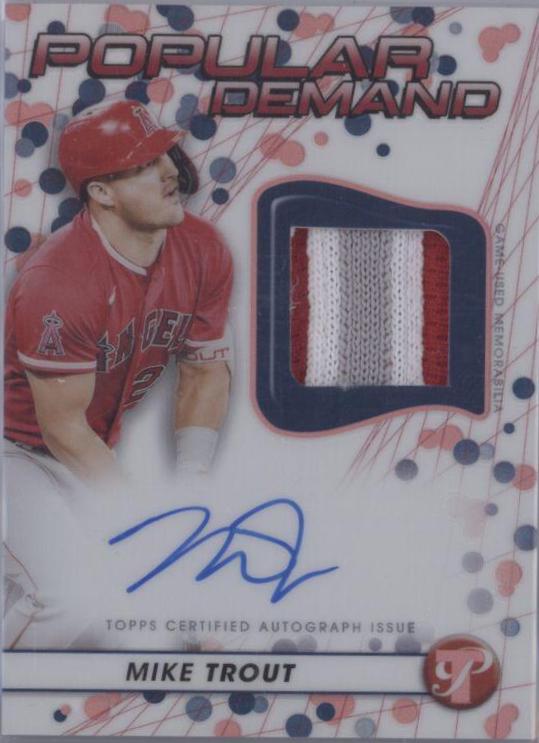 Mike Trout [Refractor] #PA-MT