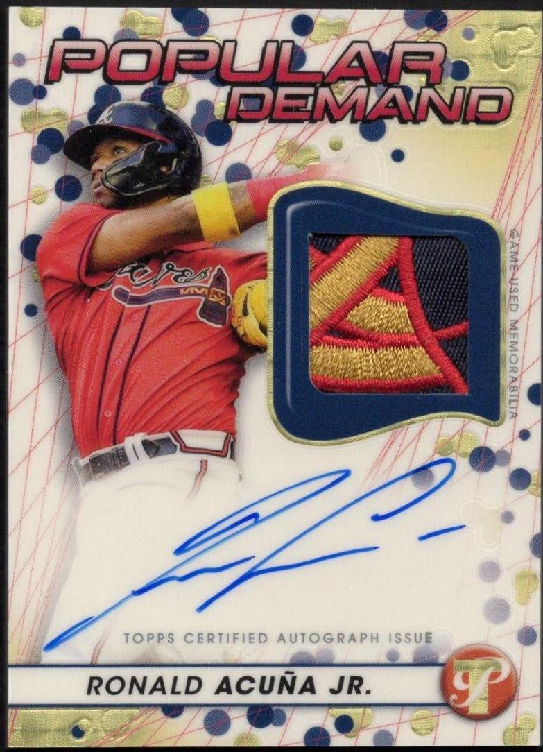 Ronald Acuna Jr. [Black] #PA-RA