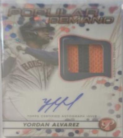 Yordan Alvarez [Black] #PA-YA