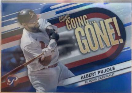 Albert Pujols [Blue] #GGG-17