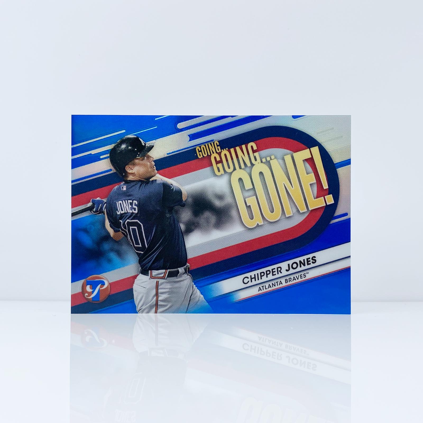 Chipper Jones [Blue] #GGG-15