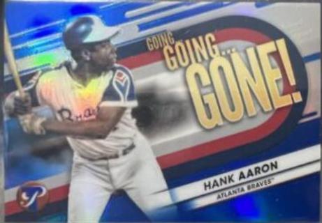 Hank Aaron [Blue] #GGG-21