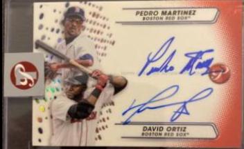 Pedro Martinez, David Ortiz [Red] #PPA-MO