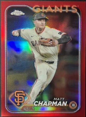 Matt Chapman [Red Refractor] #81