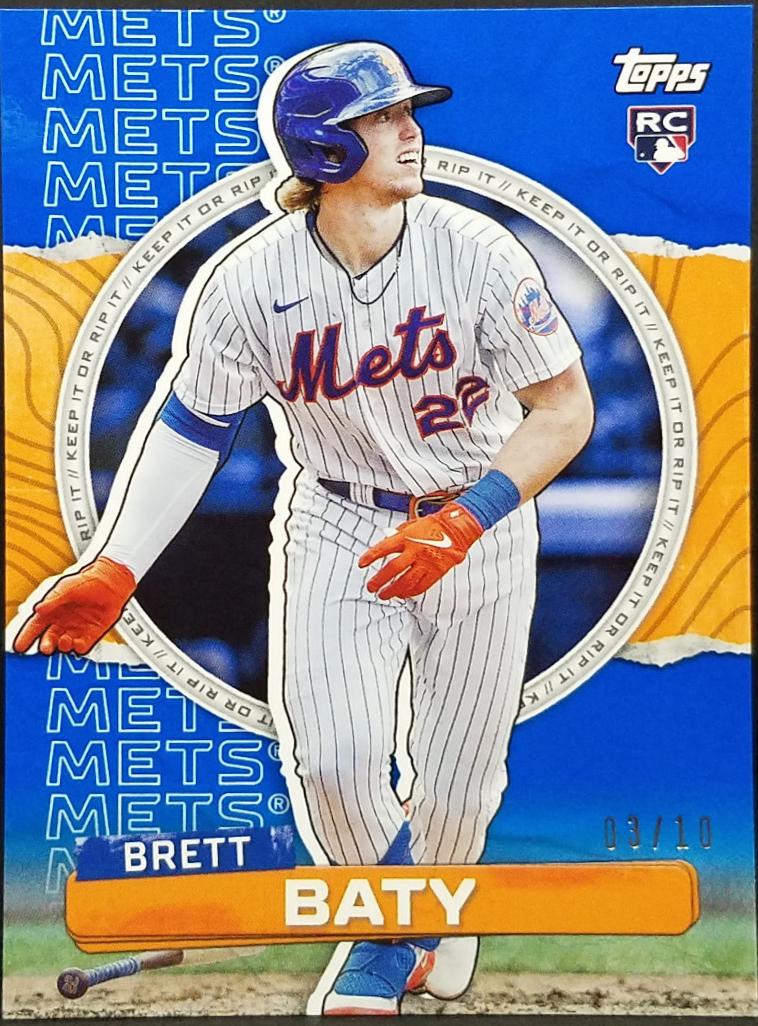 Brett Baty [Blue] #43