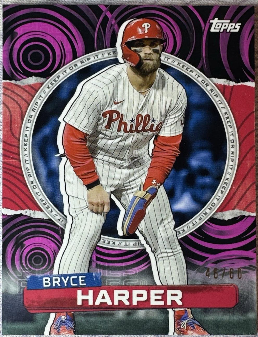 Bryce Harper [Fuchsia Black Ripples] #31