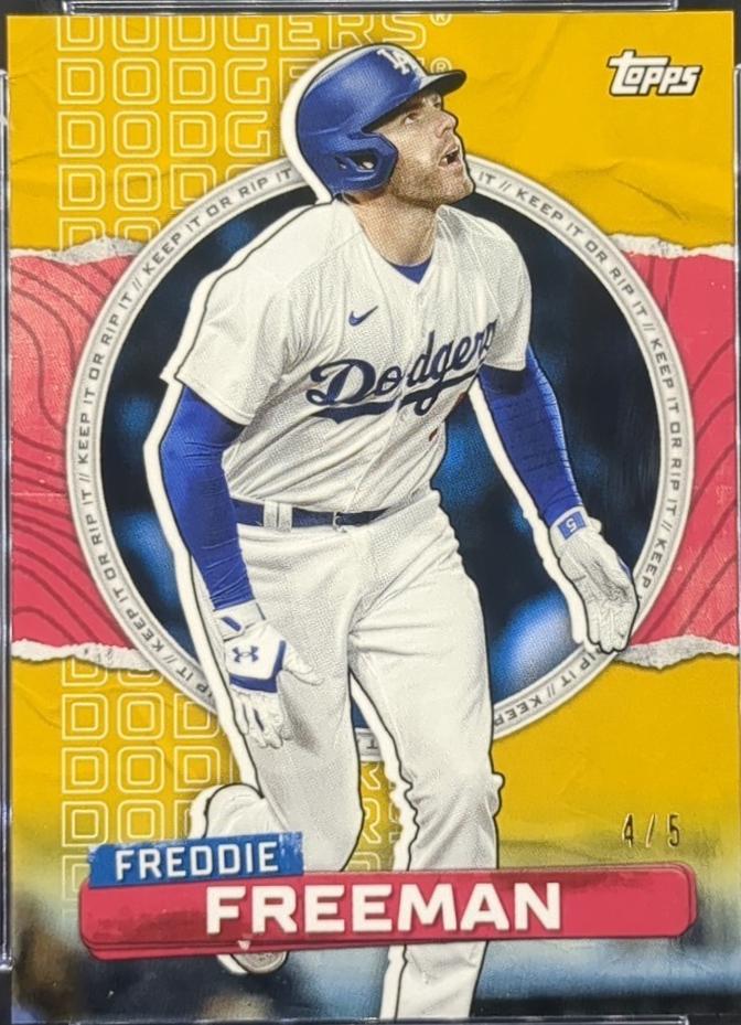 Freddie Freeman [Gold] #88