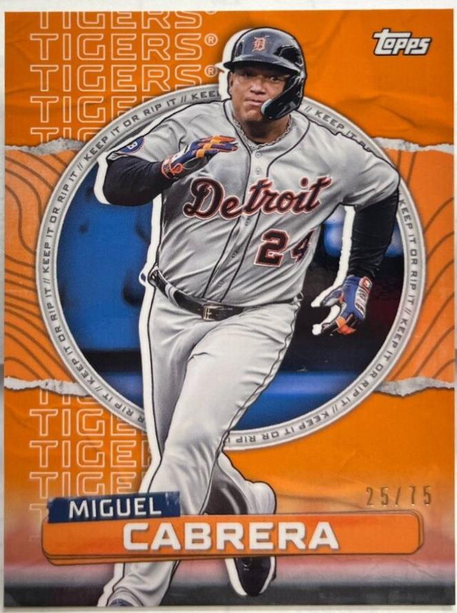 Miguel Cabrera [Orange] #92
