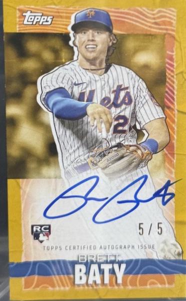 Brett Baty [Gold] #TRA-BB