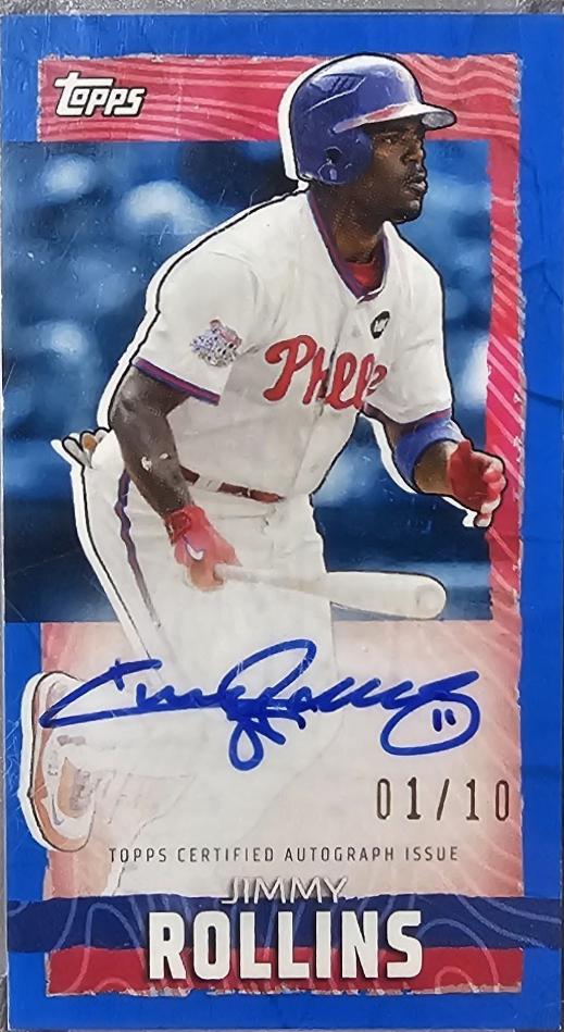 Jimmy Rollins [Blue] #TRA-JR