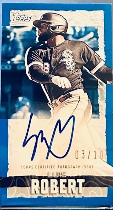 Luis Robert [Blue] #TRA-LR