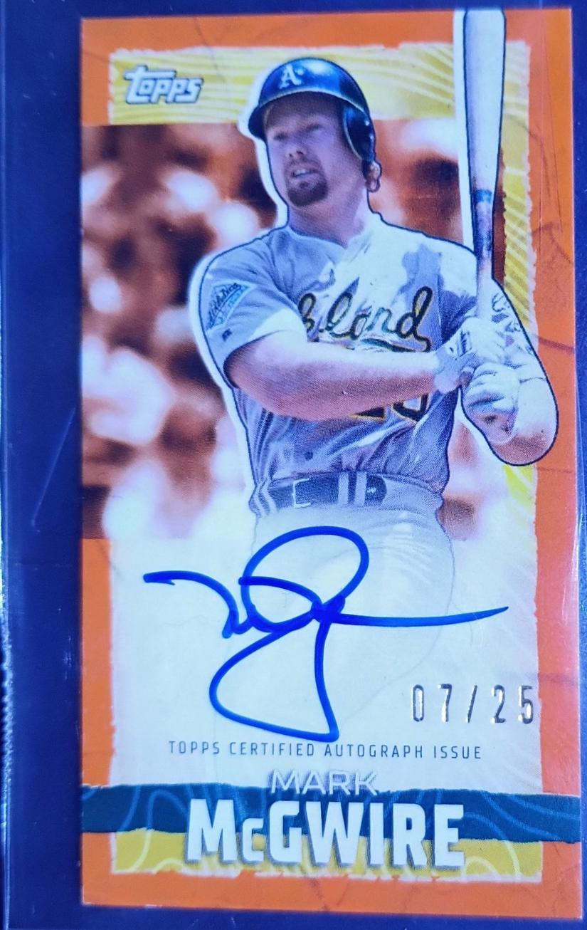 Mark McGwire [Orange] #TRA-MM