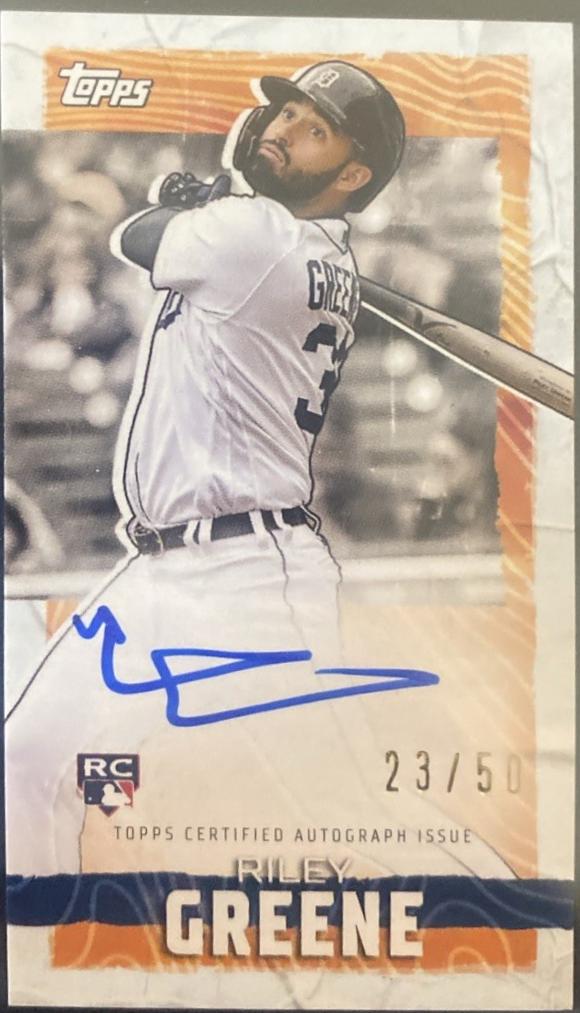 Riley Greene [Orange] #TRA-RG