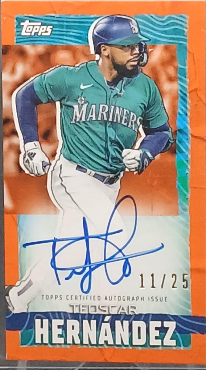 Teoscar Hernandez [Orange] #TRA-TH