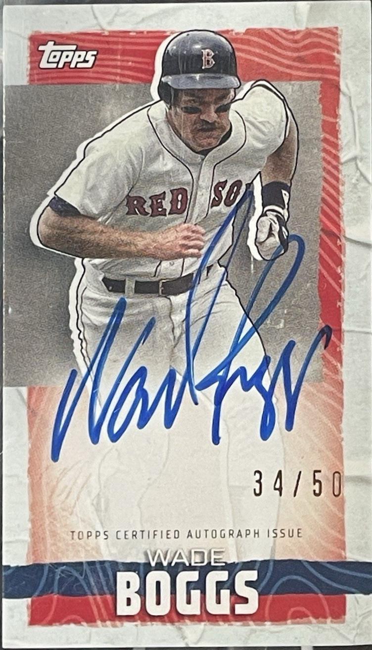 Wade Boggs [Red] #TRA-WB