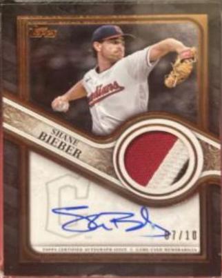 Shane Bieber #TRAP-SB