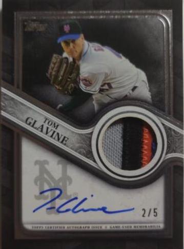Tom Glavine [Platinum] #TRAP-TGL