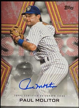 Paul Molitor [Red] #BSA-PM