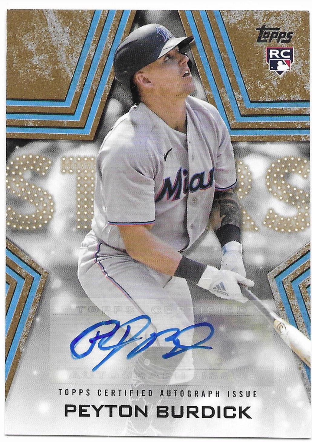 Peyton Burdick [Gold] #BSA-BUR
